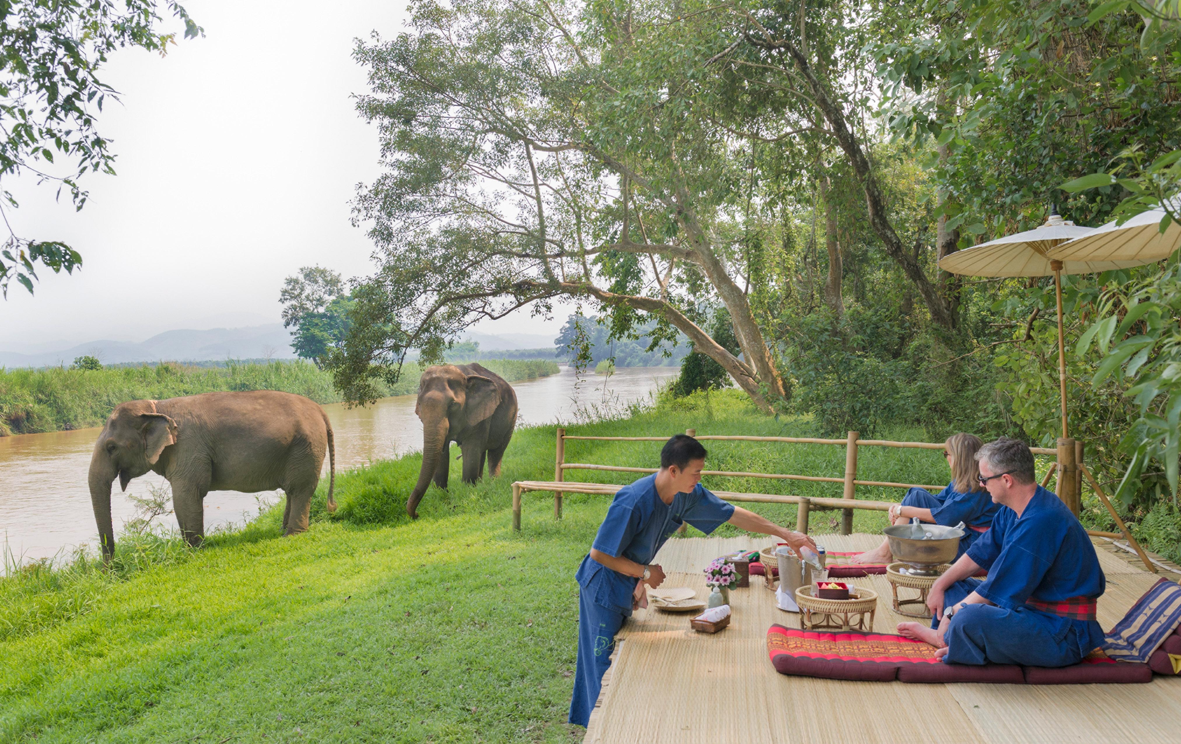 Four Seasons Tented Camp Golden Triangle Exterior foto